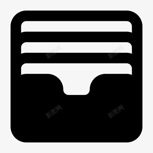archiveboxios图标svg_新图网 https://ixintu.com archive box ios ios11 ios11ui元素实心 ui