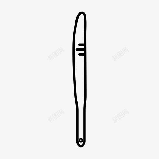 蛋糕刀厨师刀切菜图标svg_新图网 https://ixintu.com 切菜 厨师刀 厨房武器 蛋糕刀