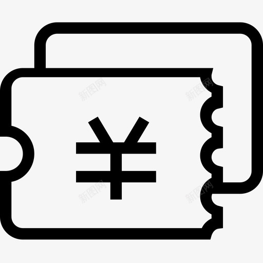 优惠券svg_新图网 https://ixintu.com 优惠券 线性