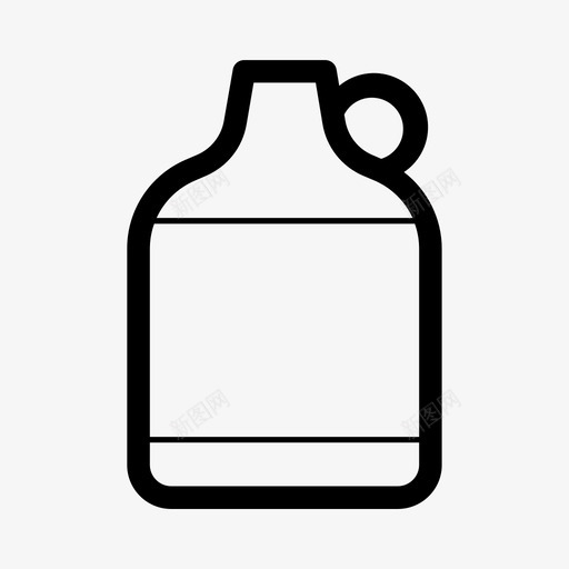 咆哮者啤酒瓶子图标svg_新图网 https://ixintu.com 六包 咆哮者 啤酒 啤酒厂 水壶 瓶子