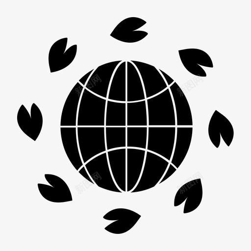 世界树图标svg_新图网 https://ixintu.com 世界 树