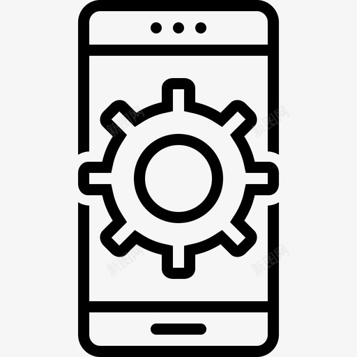 自定义应用程序手机图标svg_新图网 https://ixintu.com 应用程序 手机 自定义