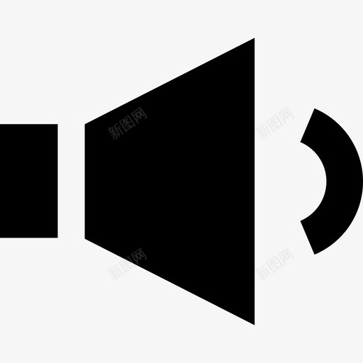 音量减少音乐网络图形界面图标svg_新图网 https://ixintu.com 网络图形界面 音乐 音量减少