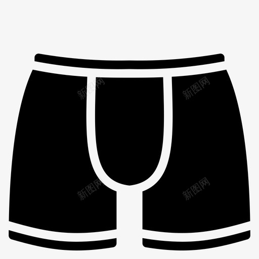 采购产品内衣拳击手衣服图标svg_新图网 https://ixintu.com 拳击手 男式 男式服装固体 短裤 衣服 采购产品内衣