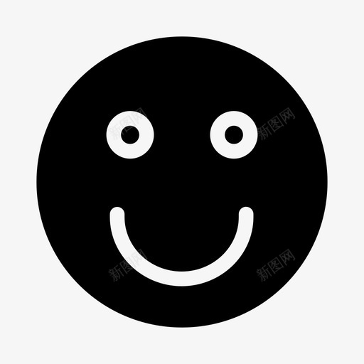 开心脸表情符号评分图标svg_新图网 https://ixintu.com 开心脸 笑脸 表情符号 评分