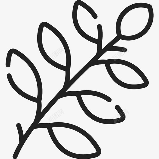 树枝树图标svg_新图网 https://ixintu.com 树 树枝