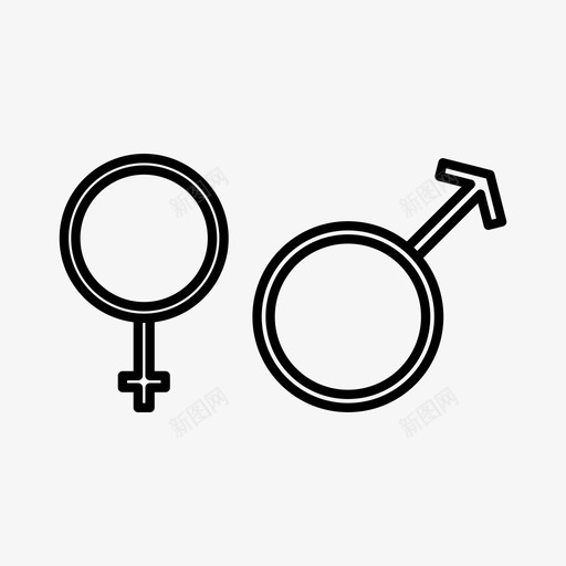 男女爱情性图标svg_新图网 https://ixintu.com 性 情人节 爱情 男女