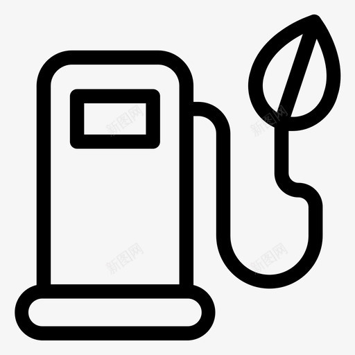 燃料环保天然气图标svg_新图网 https://ixintu.com 天然气 汽油 燃料 环保