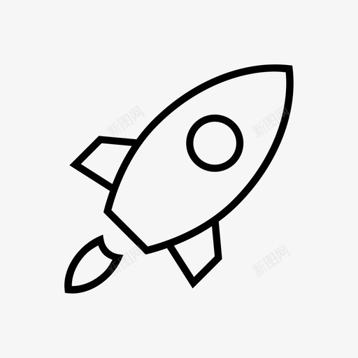 发射火箭发射台太空图标svg_新图网 https://ixintu.com 发射台 发射火箭 商业 太空 航天飞机