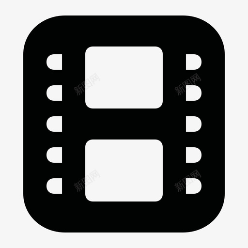 照相机胶片电影院胶片图标svg_新图网 https://ixintu.com 照相机胶片 电影 电影院 胶片 蚂蚁图标