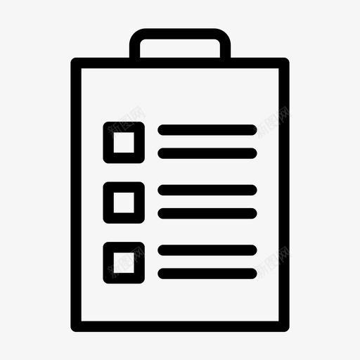 检查列表检查报告图标svg_新图网 https://ixintu.com 报告 检查 检查列表 选择