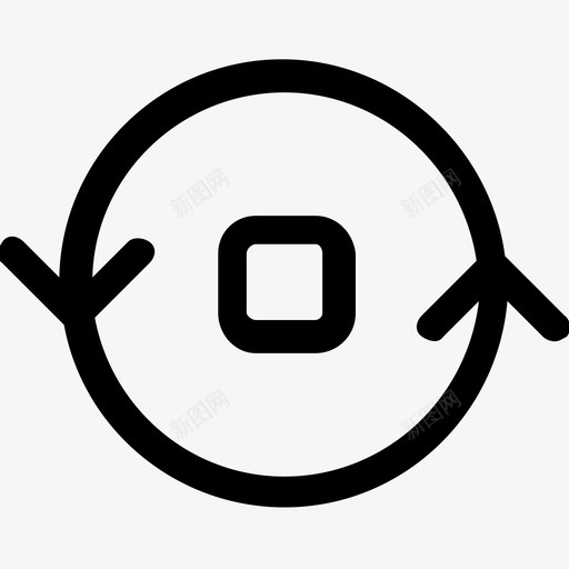 箭头环绕重新加载重复图标svg_新图网 https://ixintu.com 摄影和绘画 箭头环绕 重复 重新加载 重新启动