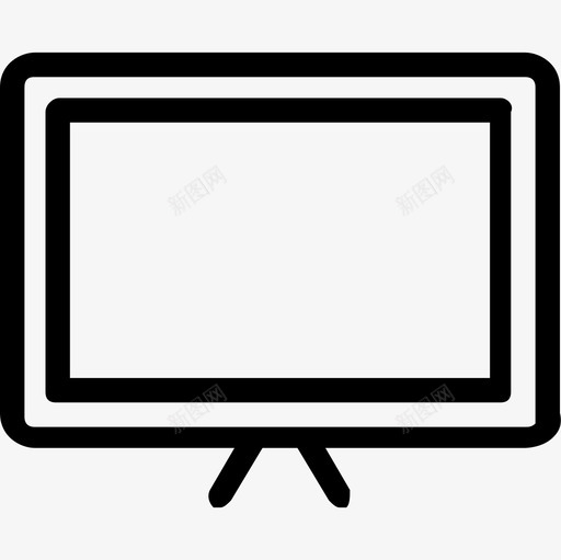设施_电视svg_新图网 https://ixintu.com 设施_电视