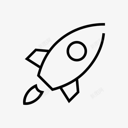 发射火箭发射台太空图标svg_新图网 https://ixintu.com 发射台 发射火箭 商业 太空 航天飞机