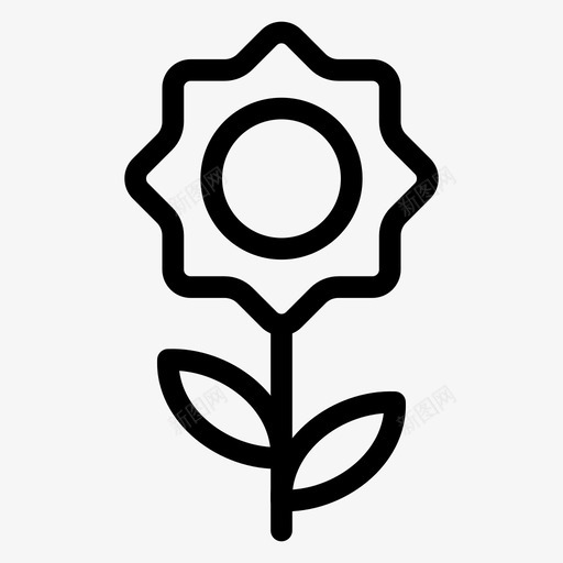 甘菊花花园图标svg_新图网 https://ixintu.com 假日 圣诞系列图标第一卷 甘菊 自然 花 花园