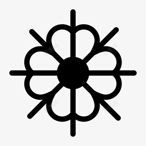甘菊花花园图标svg_新图网 https://ixintu.com 假日 圣诞图标第一卷 甘菊 花 花园