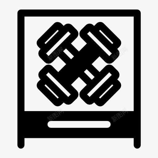 举重田径运动会图标svg_新图网 https://ixintu.com 举重 体育 奥运会 田径 运动会