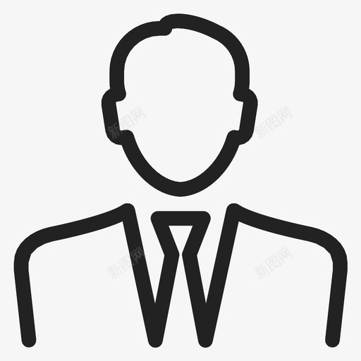 简介伙计经理图标svg_新图网 https://ixintu.com 伙计 简介 经理
