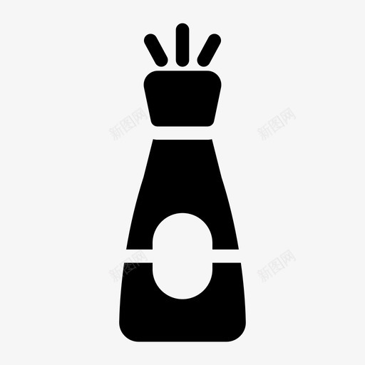 香槟啤酒瓶子图标svg_新图网 https://ixintu.com 假日 啤酒 圣诞图标第一卷 瓶子 葡萄酒 香槟