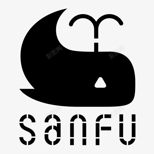 鲸鱼5svg_新图网 https://ixintu.com 鲸鱼5