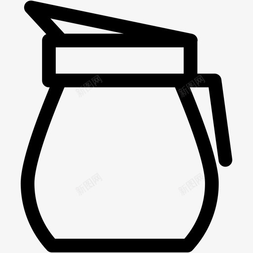 水壶果汁牛奶图标svg_新图网 https://ixintu.com 果汁 水 水壶 牛奶 食品饮料