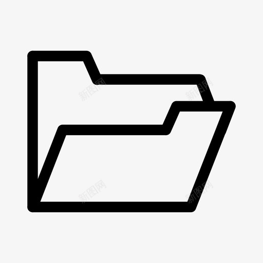 文件夹图表图标svg_新图网 https://ixintu.com 图表 文件夹