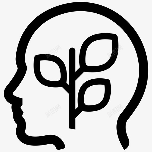 生态学观念思想图标svg_新图网 https://ixintu.com 思想 生态学 生态环境 观念