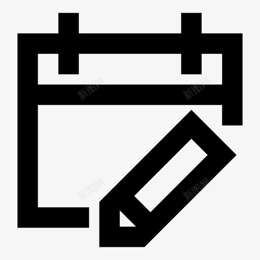 事件日期计划图标svg_新图网 https://ixintu.com 事件 日期 计划