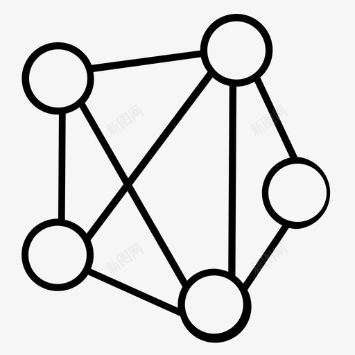 机器学习连接图标svg_新图网 https://ixintu.com 机器学习 连接