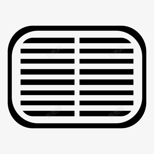 太阳能电池板电力图标svg_新图网 https://ixintu.com 太阳能电池板 电力