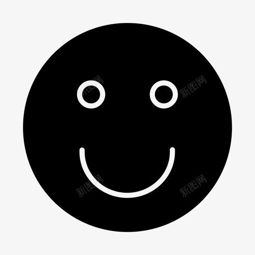 开心脸表情符号评分图标svg_新图网 https://ixintu.com 开心脸 笑脸 表情符号 评分