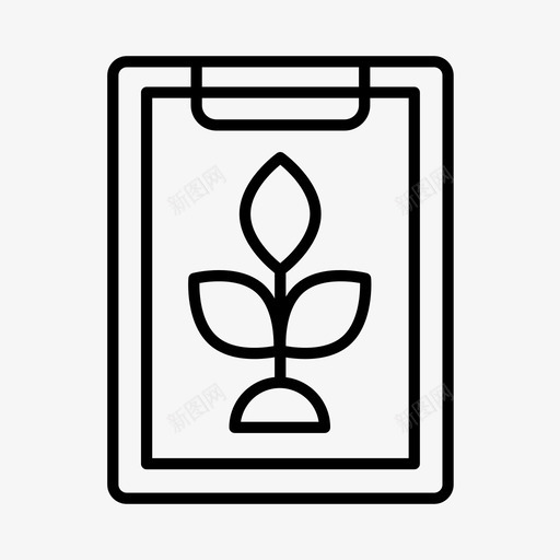 环境剪贴板生态学绿色能源图标svg_新图网 https://ixintu.com 可再生 可持续性 有机 环境剪贴板 生态学 绿色能源