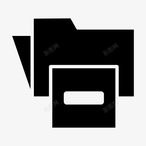 删除文件夹减号图标svg_新图网 https://ixintu.com 减号 删除 文件夹 文件夹文件