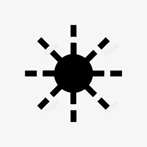 夏天早上中午图标svg_新图网 https://ixintu.com 中午 夏天 天气预报 太阳 早上 阳光