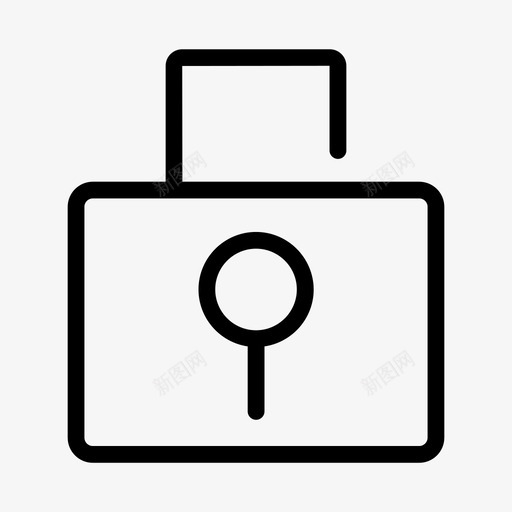 锁iconsvg_新图网 https://ixintu.com 锁icon