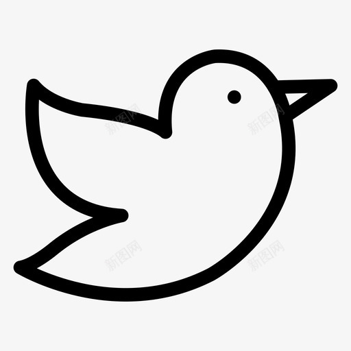 鸽子小鸟苍蝇图标svg_新图网 https://ixintu.com 假日 圣诞系列图标第一册 小鸟 苍蝇 鸽子 麻雀