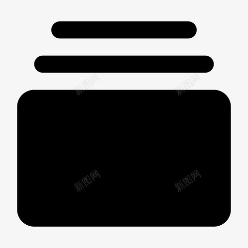 多窗口文件ios图标svg_新图网 https://ixintu.com ios ios11个ui元素实心 ui 多窗口 文件