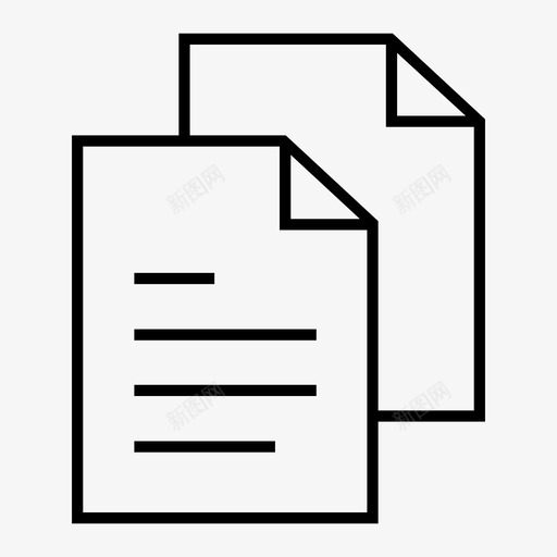 页码页数图标svg_新图网 https://ixintu.com 页数 页码