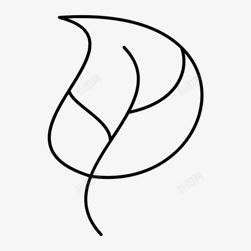 叶生态绿叶图标svg_新图网 https://ixintu.com 叶 植物 生态 绿叶 自然