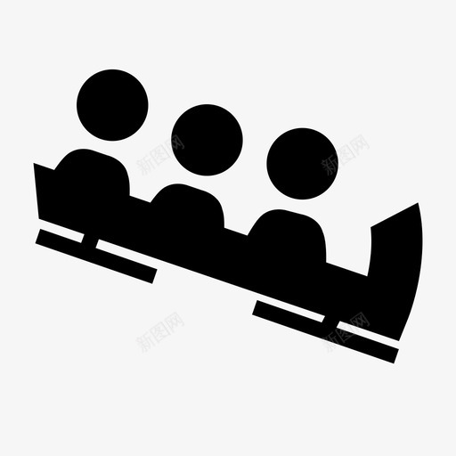 长橇奥运会定点图标svg_新图网 https://ixintu.com 冬季运动 奥运会 定点 运动 避难所 长橇