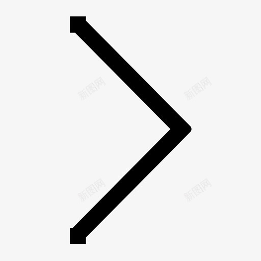 天伦-列表右箭头svg_新图网 https://ixintu.com 天伦-列表右箭头