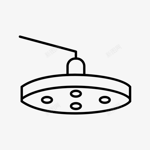手术室灯医疗保健医疗图标svg_新图网 https://ixintu.com 1个医疗图标 医疗 医疗保健 手术室灯