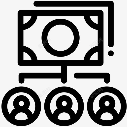 预算合作投资图标svg_新图网 https://ixintu.com 合作 投资 薪酬 资金 金融业务 预算