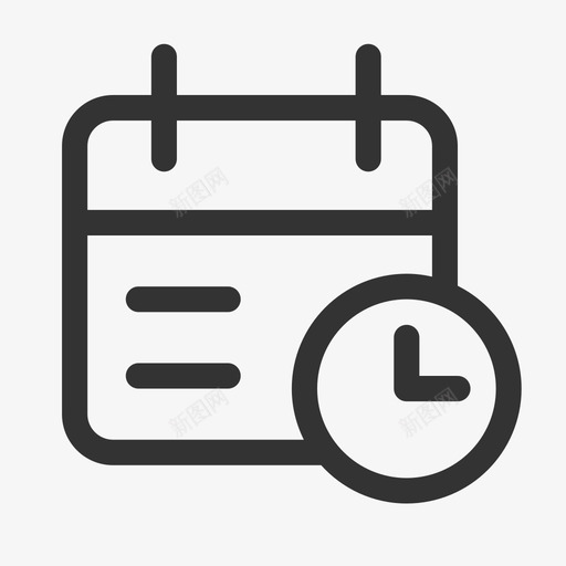 活动预约svg_新图网 https://ixintu.com 活动预约 线性