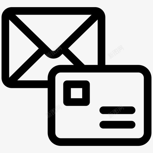 邮件通讯线路第二卷图标svg_新图网 https://ixintu.com 通讯线路第二卷 邮件