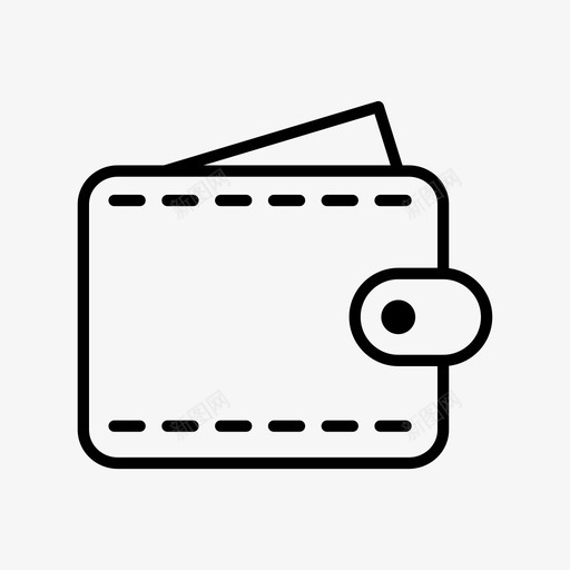 钱包包箱子图标svg_新图网 https://ixintu.com 包 箱子 钱 钱包