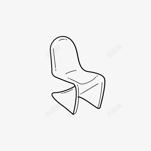 椅子名牌椅子图标svg_新图网 https://ixintu.com 名牌椅子 椅子