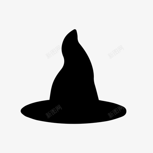 魔法帽哈利波特图标svg_新图网 https://ixintu.com 哈利波特 魔法帽