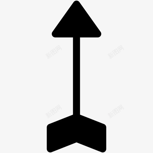 箭射箭弓箭手图标svg_新图网 https://ixintu.com 射箭 弓箭手 武器 箭