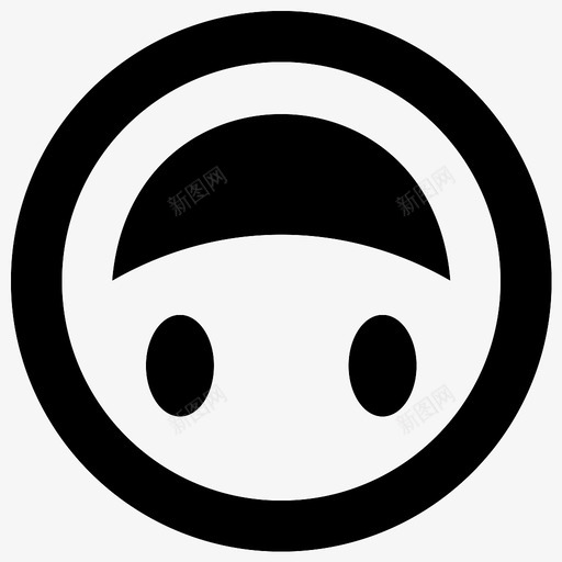 开心表情颠倒过来图标svg_新图网 https://ixintu.com 开心 表情 颠倒过来